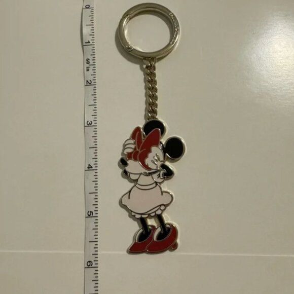Disney Kate Spade Minnie Mouse Keychain Charm - Picture 5 of 5
